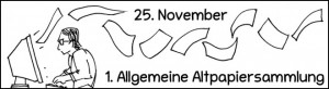1. Allgemeine Altpapiersammlung