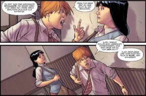 Ausschnitt aus Morning Glories 3: Lauf um dein Leben | &copy; Panini