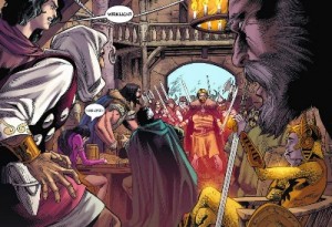 Ausschnitt aus Demon Knights 1 | &copy; Panini