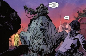 Ausschnitt aus Star Wars: Legacy II, Teil 1: Zwischen den Welten | &copy; Panini