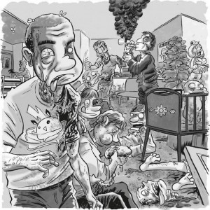 Ausschnitt aus The Walking Depp 1 | © Panini