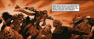 Ausschnitt aus Star Wars: Dawn of the Jedi 3: Machtkrieg | &copy; Panini
