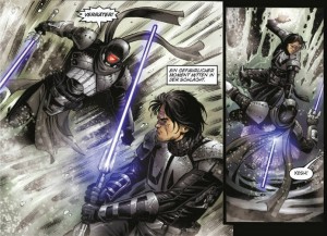 Ausschnitt aus Star Wars: Dawn of the Jedi 3: Machtkrieg | &copy; Panini