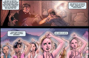 Ausschnitt aus Buffy The Vampire Slayer, Staffel 8, Band 3: Wölfe! | © Panini