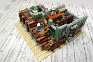 LEGO Alter Angelladen im Bau