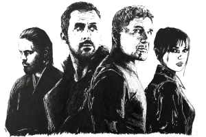 Blade Runner 2049 | Zeichnung von Wulf Bengsch
