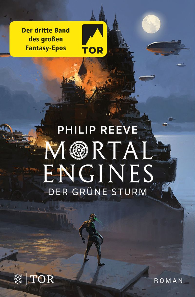 Mortal Engines - Der Grüne Sturm von Philip Reeve | © FISCHER Tor